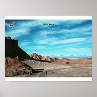 Poster Désert d'Atacama