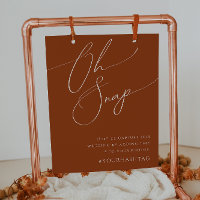 Désert de Whimsical | Terracotta Oh Snap Hashtag