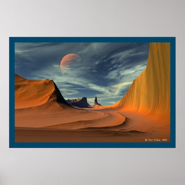 Poster Desert Road (Devant)