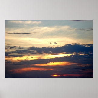 Poster Desert Sky