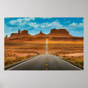 Poster Deserts   Monument Valley, Utah