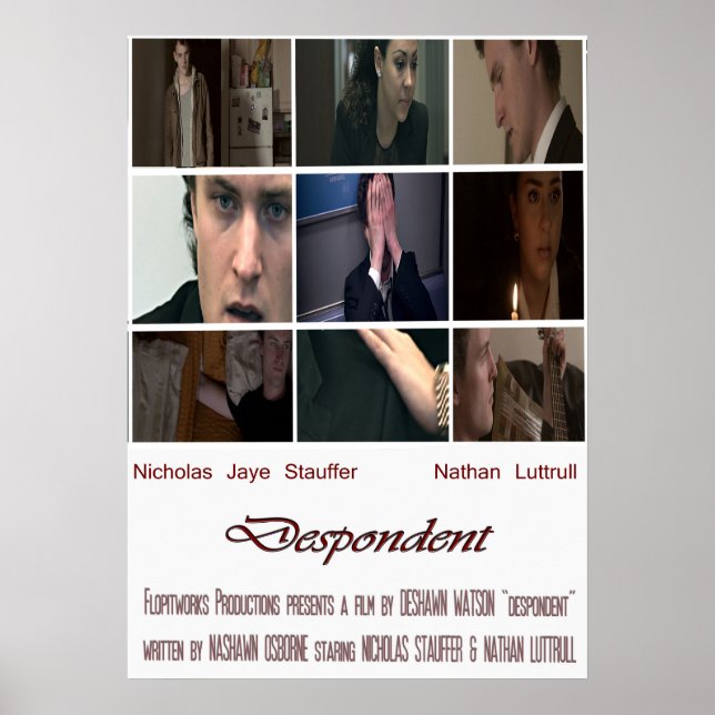 Poster désespéré (Devant)