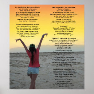 Poster Desiderata