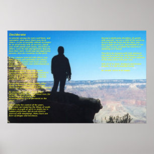 Poster Desiderata-GrandCanyon