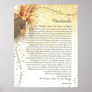 Poster DESIDERATA Guardian Angel
