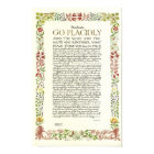 Poster DESIDERATA par Max Ehrmann - Fleur sauvage