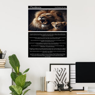 Poster Desiderata : Whispers of the Pride