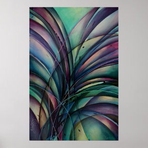 Poster 'Design abstrait