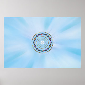 Poster Design art for manifesting success and happiness