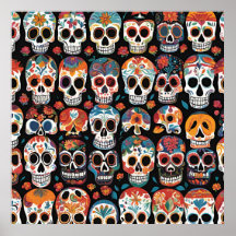 Design artistique populaire mexicaine dynamique