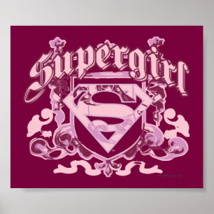 Poster Design de crête Supergirl