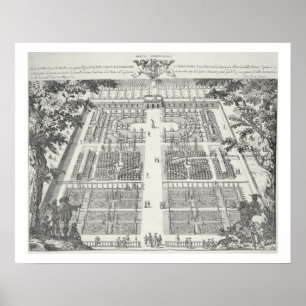 Poster Design de jardin de 'The Gardens of Wilton', c.164
