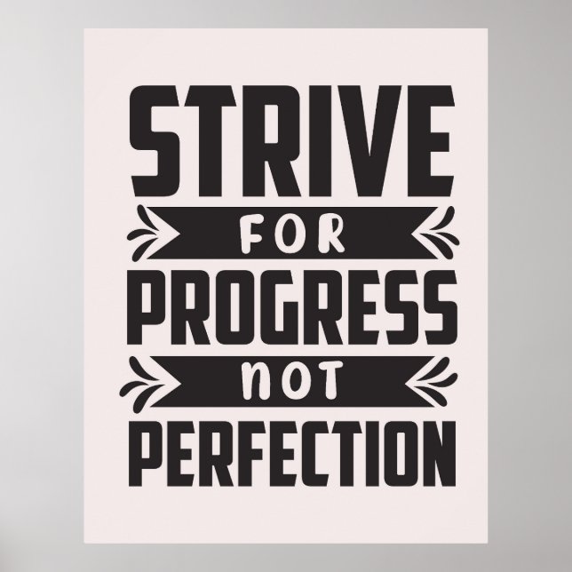 Poster Design de t-shirt motivant (Devant)