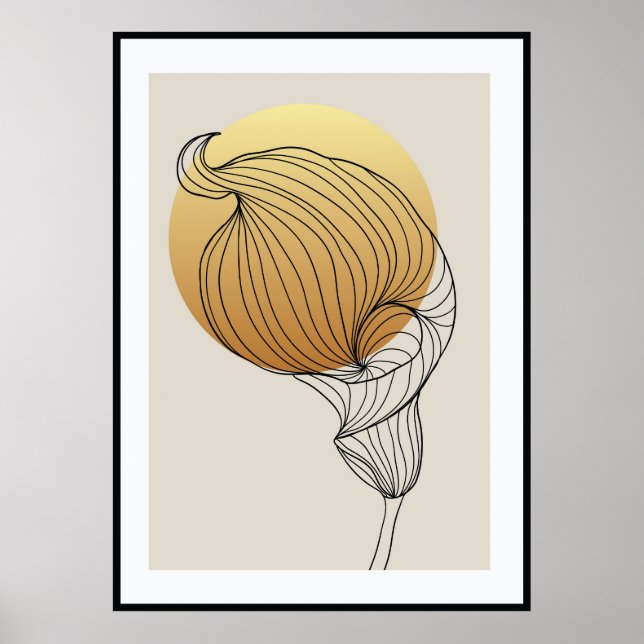 Poster Design de texture brillante (Devant)