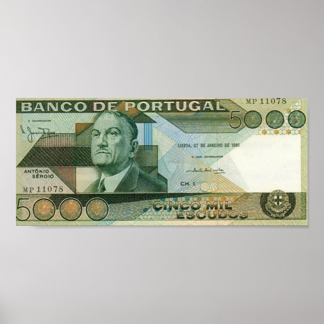 Poster Design portugais (Devant)