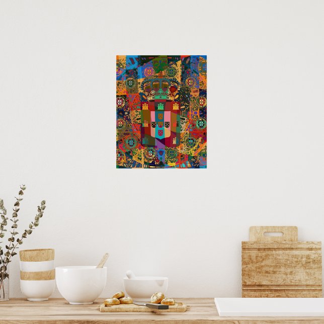 Poster Design portugais (Cuisine)