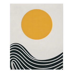 Poster Design scandinave boho moderne