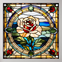 Design téléchargeable à Rose simple en verre