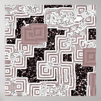 Poster Désintégration du Labyrinthe