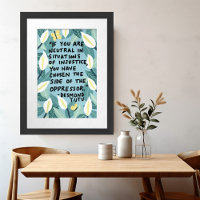 Desmond Tutu Citation Art