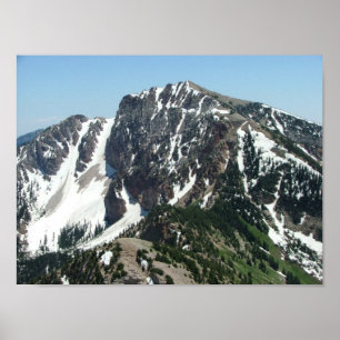Poster Desseret Peak - 11 031 pieds; Stansbury Mountains
