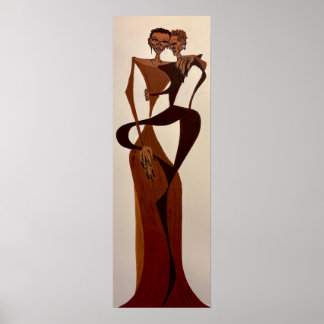 Poster dessin acrylique