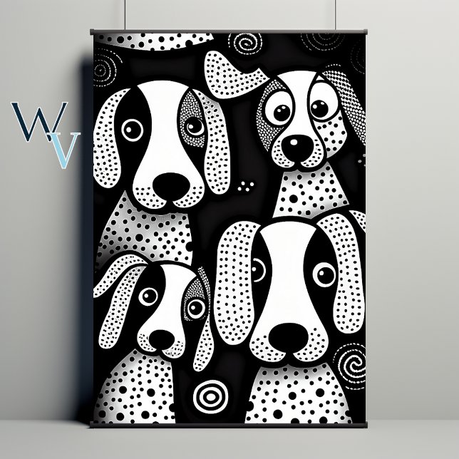 Poster Dessin de chien (Créateur téléchargé)