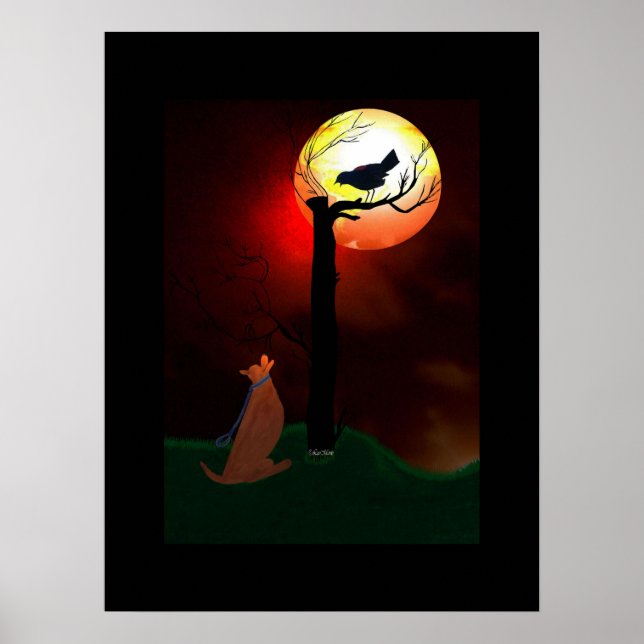 Poster Dessin de LeeMarie .Bonjour (Devant)