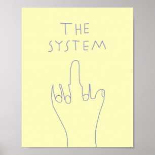 Poster dessin du système