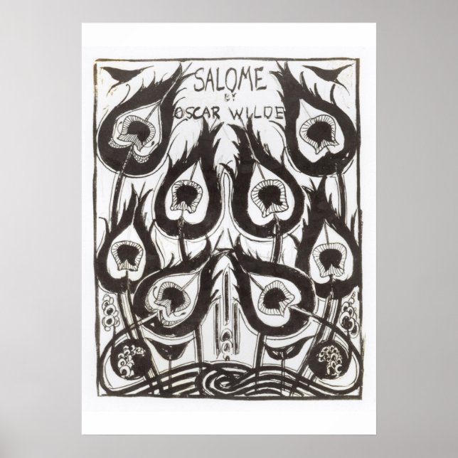 Poster Dessin original pour la couverture de 'Salome' par (Devant)