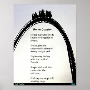 Poster Dessous de verre à rouleaux