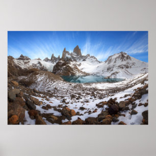 Poster Dessus de Fitz Roy