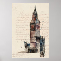 Destinations | Lettres Vintages De Big Ben