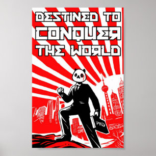 Poster Destiné à conquérir l'affiche du monde