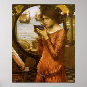 Poster Destiny par John William Waterhouse