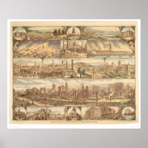 Poster Destruction de San Francisco (0508A)