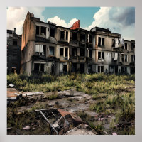 Destruction post-apocalyptique | Bâtiments abandon