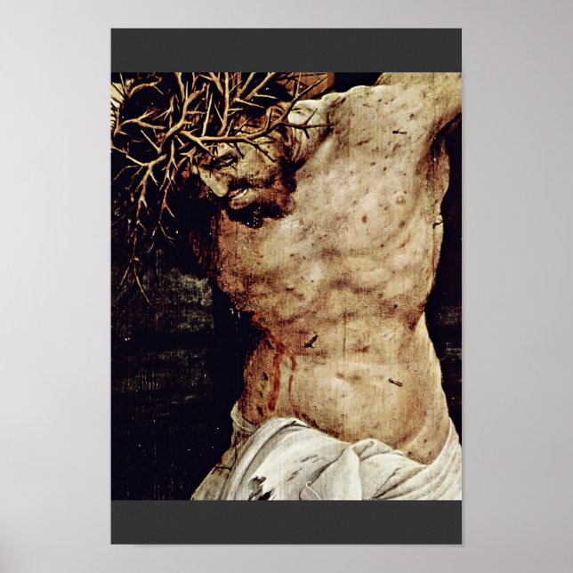 Poster Détail De La Crucifixion Par Grünewald Mathis Goth (Devant)