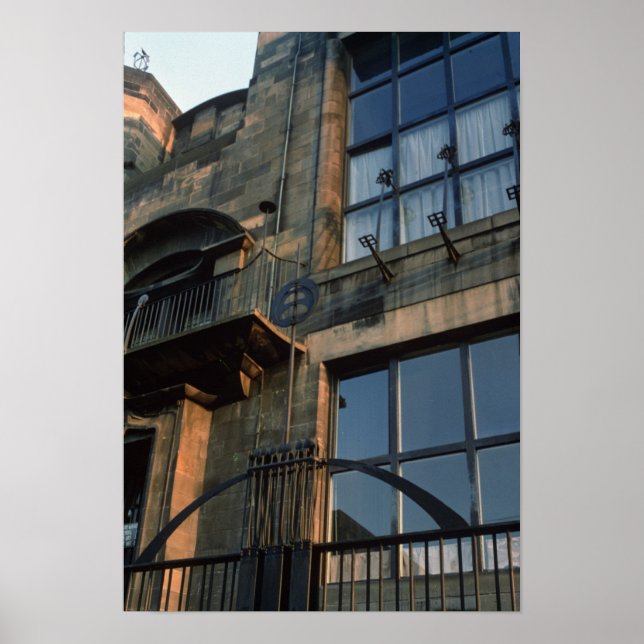 Poster Détail de la ferronnerie du North Fa � ade (Devant)