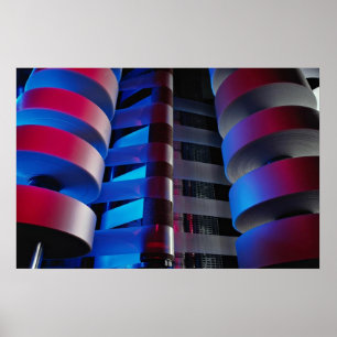 Poster Détail de la machine d'emballage industrielle