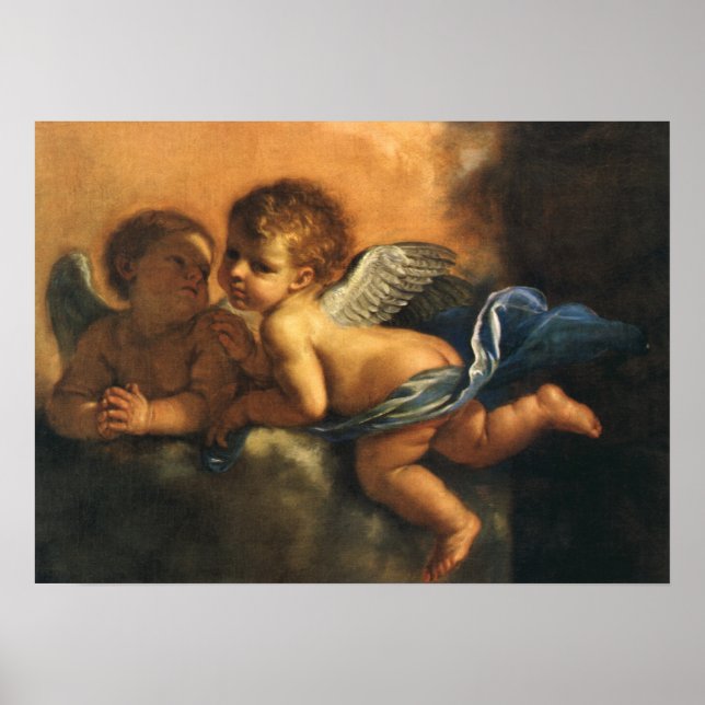 Poster Détail de l'ange, Saints Patron de Modène par Guer (Devant)