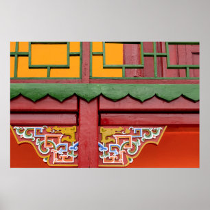 Poster Détail de l'immeuble de l'armée