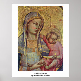 Poster Détail De Madonna Par Don Lorenzo Monaco