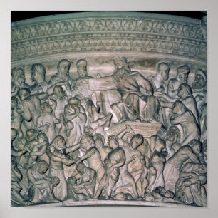 Poster Détail de Pulpit, 1302-10