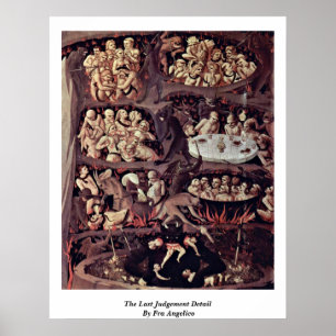 Poster Détail Du Jugement Dernier Par Fra Angelico