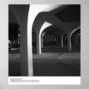 Poster Détails sur le campus de l'UCSD par Ansel Adams