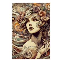 Poster d'été de Lady