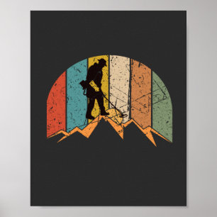 Poster Détection des métaux Vintages