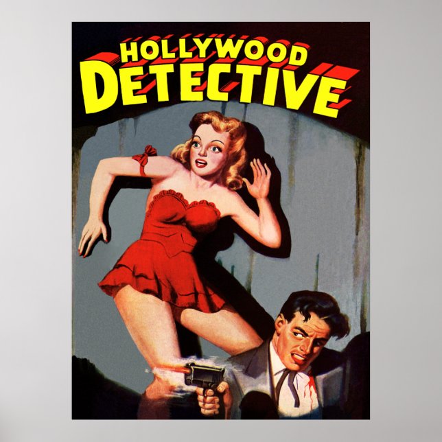 Poster Détective Hollwood (Devant)