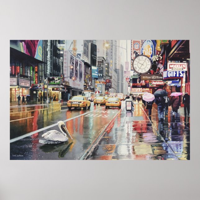 Poster "Detour" Pelican à New York (Devant)